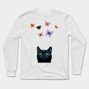 Cat 606 Long Sleeve T-Shirt